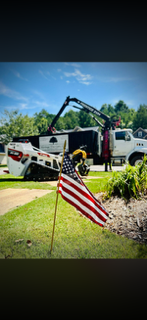 Heritage truck and equipment at a residential property